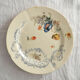 5 assiettes terre de fer polychrome hb Choisy le roi