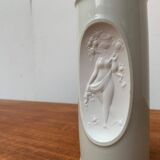 White porcelain vase from mid-century by Bjørn Wiinblad for Rosenthal.