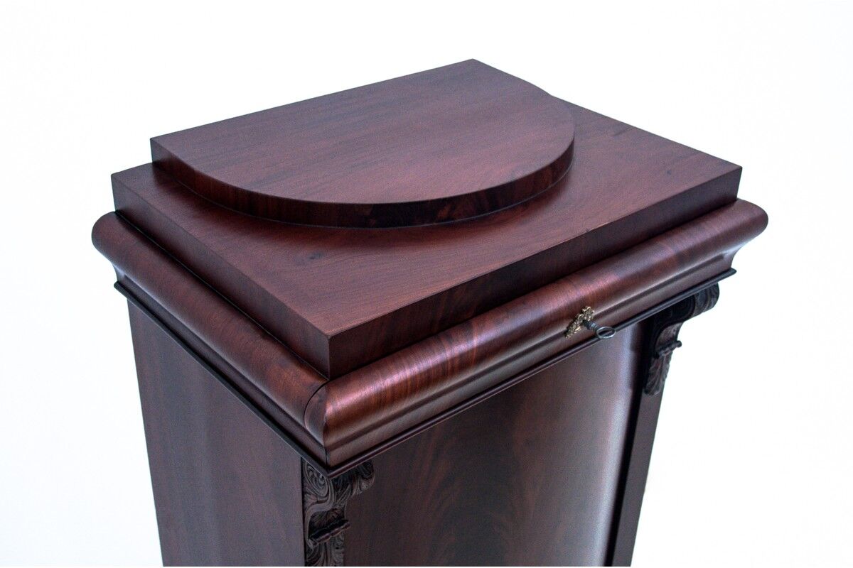 Biedermeier cabinet, Northern Europe, circa 1860. After renovation.