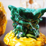 Ceramic pineapple sugar box