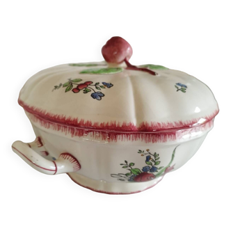 Gien earthenware soup tureen