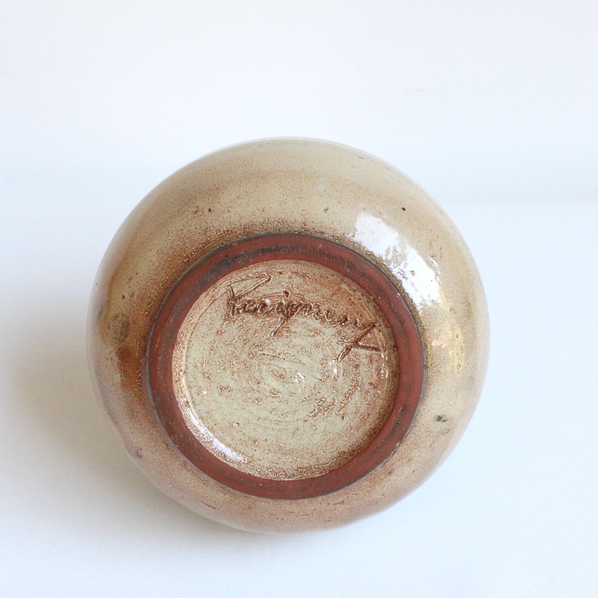 Brutalist Fig Vase 1960s - Perignem