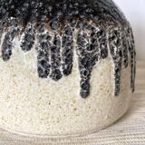 Vase en céramique Fat Lava west germany années 70