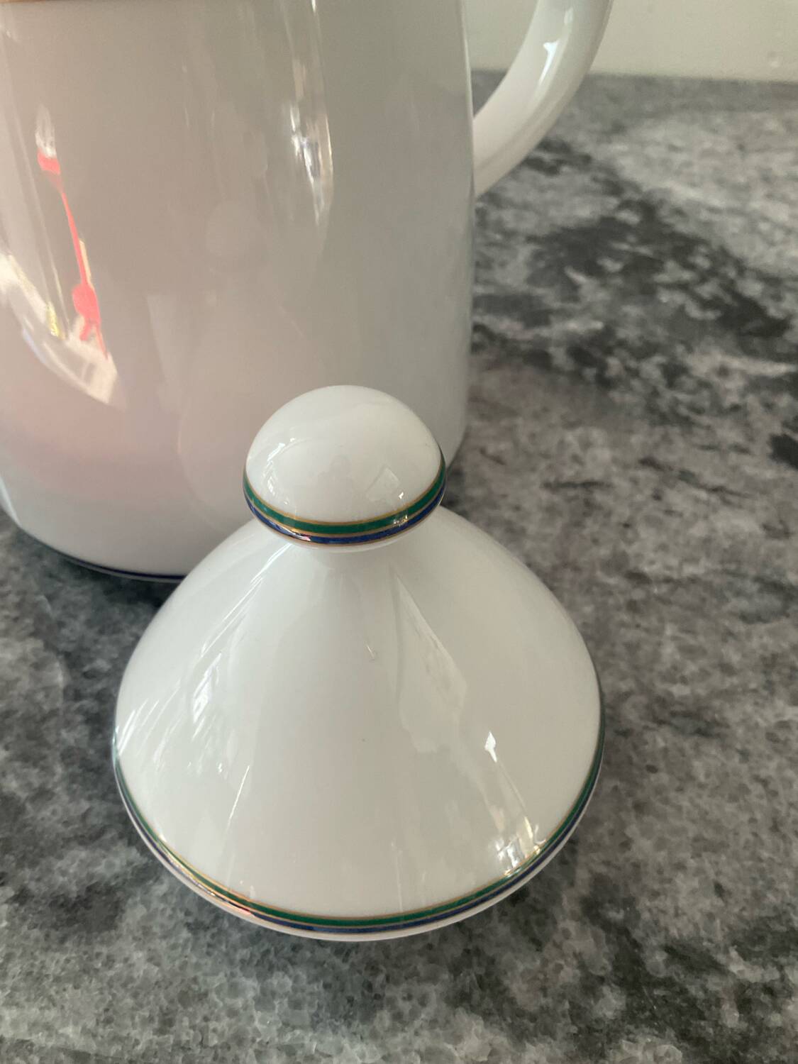 Vintage coffee pot Arzberg Germany mod. Bluebirds
