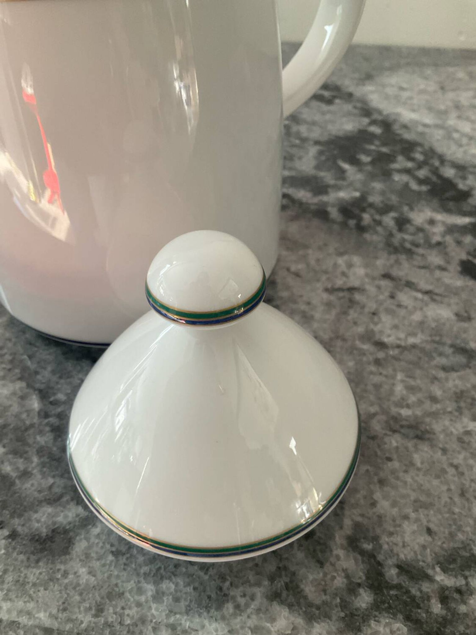 Vintage coffee pot Arzberg Germany mod. Bluebirds