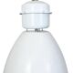 Large White Enamel Industrial Factory Lamp from Elektrosvit, 1990s