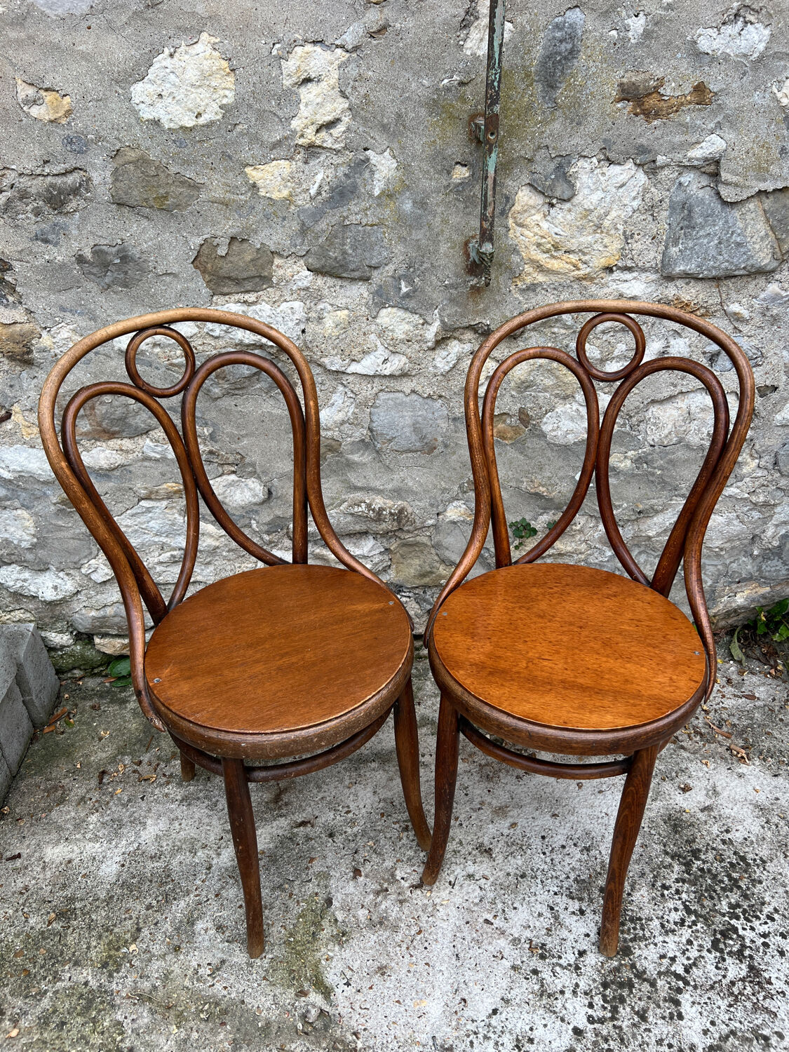 Chaises bistrot en bois Mobel Fabrik