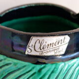 Vase ceramic glazed St. Clement by Blanche Letalle.