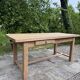 Table de ferme rénové 180cm double tiroir