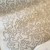 Artisca "Vermont" hand-tufted wool rug, France 1970s-1980s, 170 × 240 cm