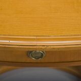 Table de toilette et fauteuil Biedermeier de Selva, Italie, ensemble de 2