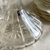 Carafe en cristal taillé Atlantis.
