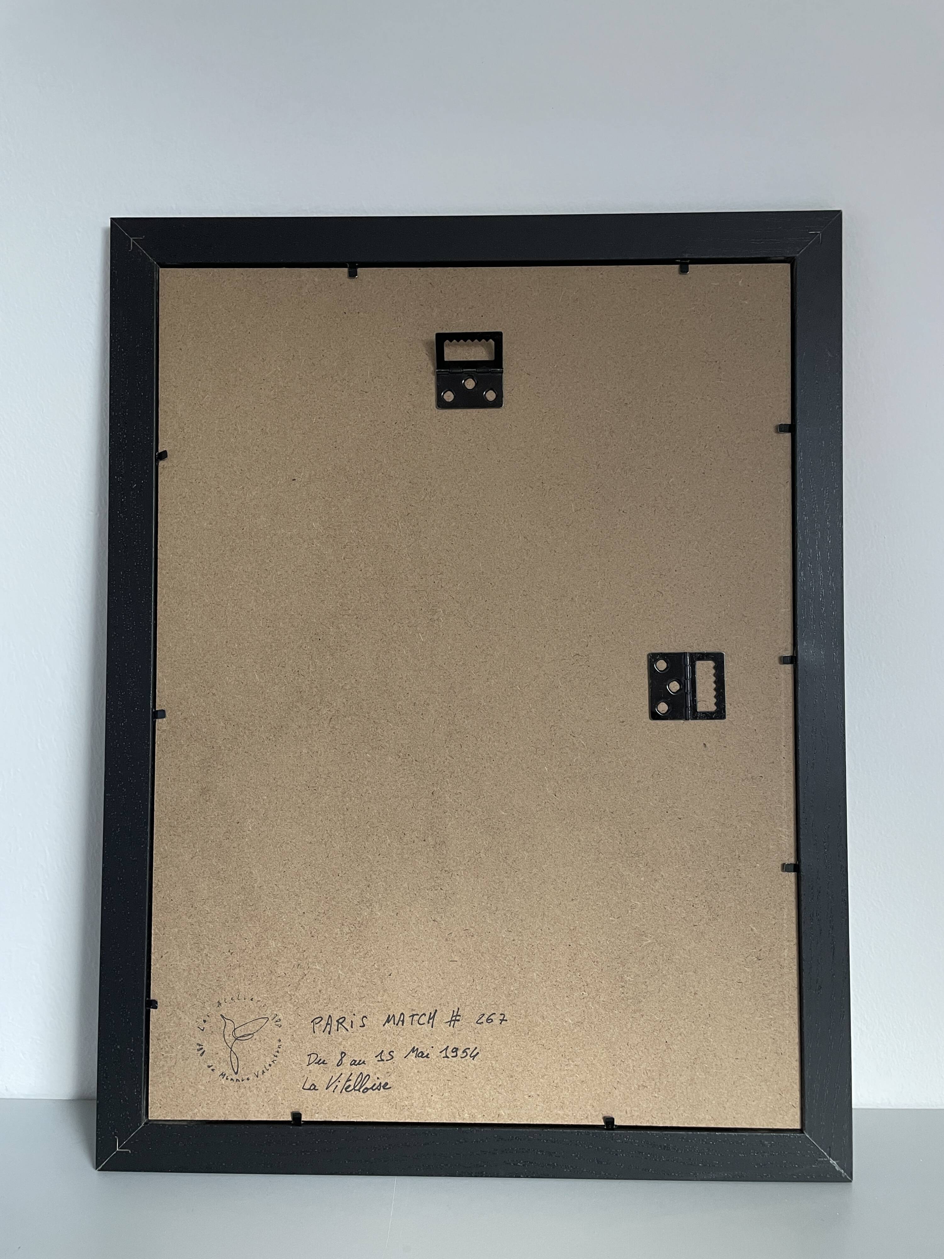 Vintage Advertising Vitelloise Paris Match 1954