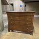 Commode de style Empire en bois de placage flammé