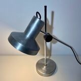 Brushed aluminum desk lamp