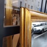 Miroir " doré patiné " classique et moderne  130 cm x 70 cm