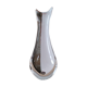 White and black bohemian crystal vase Artcristal