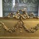 Bevelled mirror old fireplace overmantel 132x79cm
