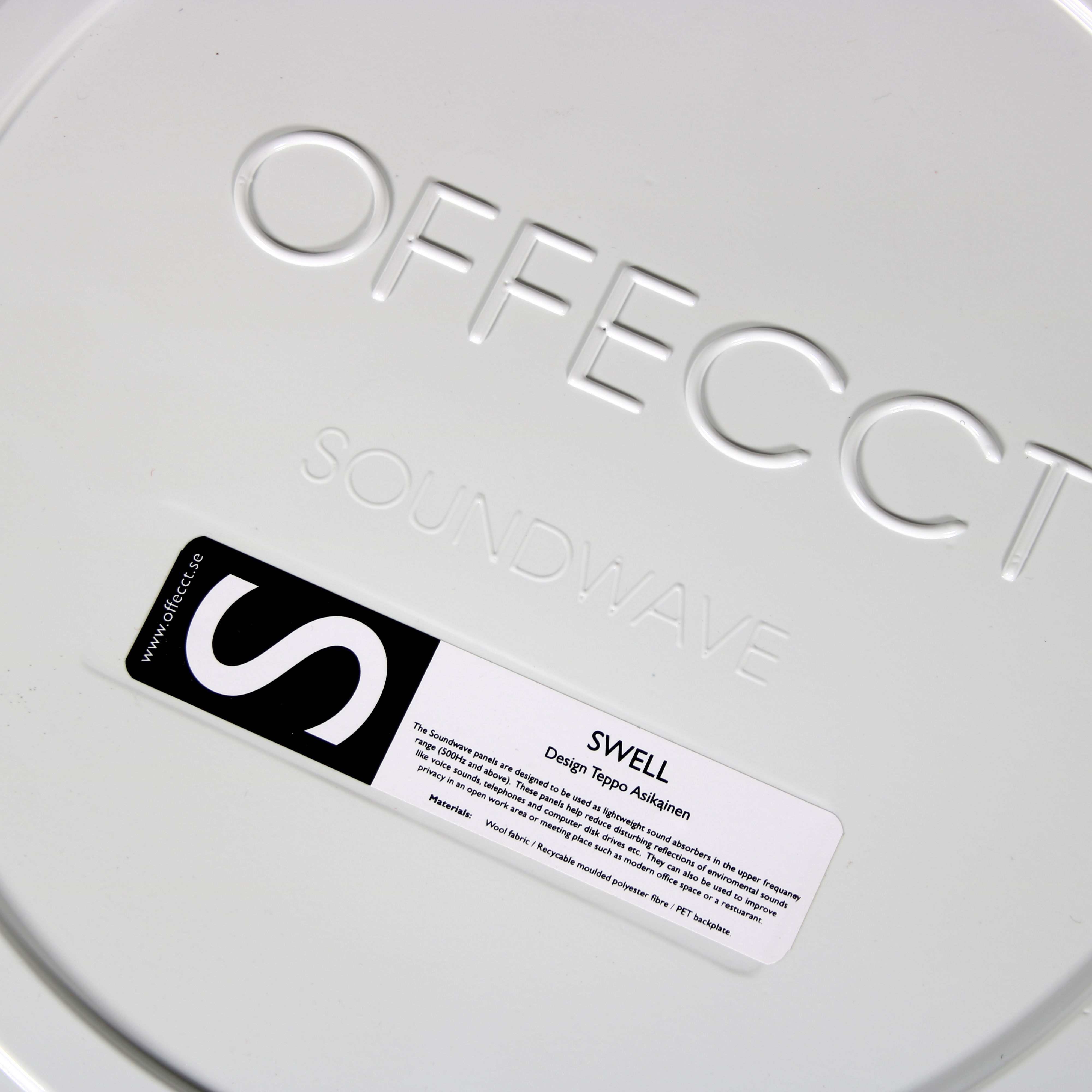 2000s “Soundwave Swell” Acoustic panels by Teppo Asikainen for Offecct, Finland