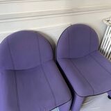 Vintage wool armchair from the 80s