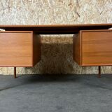 Teak writing desk by GV Gaasvig for GV Møbler 60/70