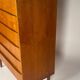 Scandinavian teak chest of drawers from the 1960s.