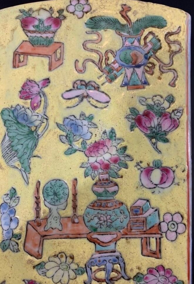 Chinese vase, Canton porcelain, Circa 1850