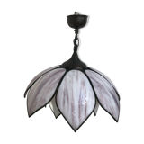 Vintage double lotus pendant light