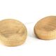 Set of 2 vintage Ikea wicker armchairs "donut"