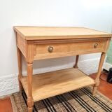 Solid wood console