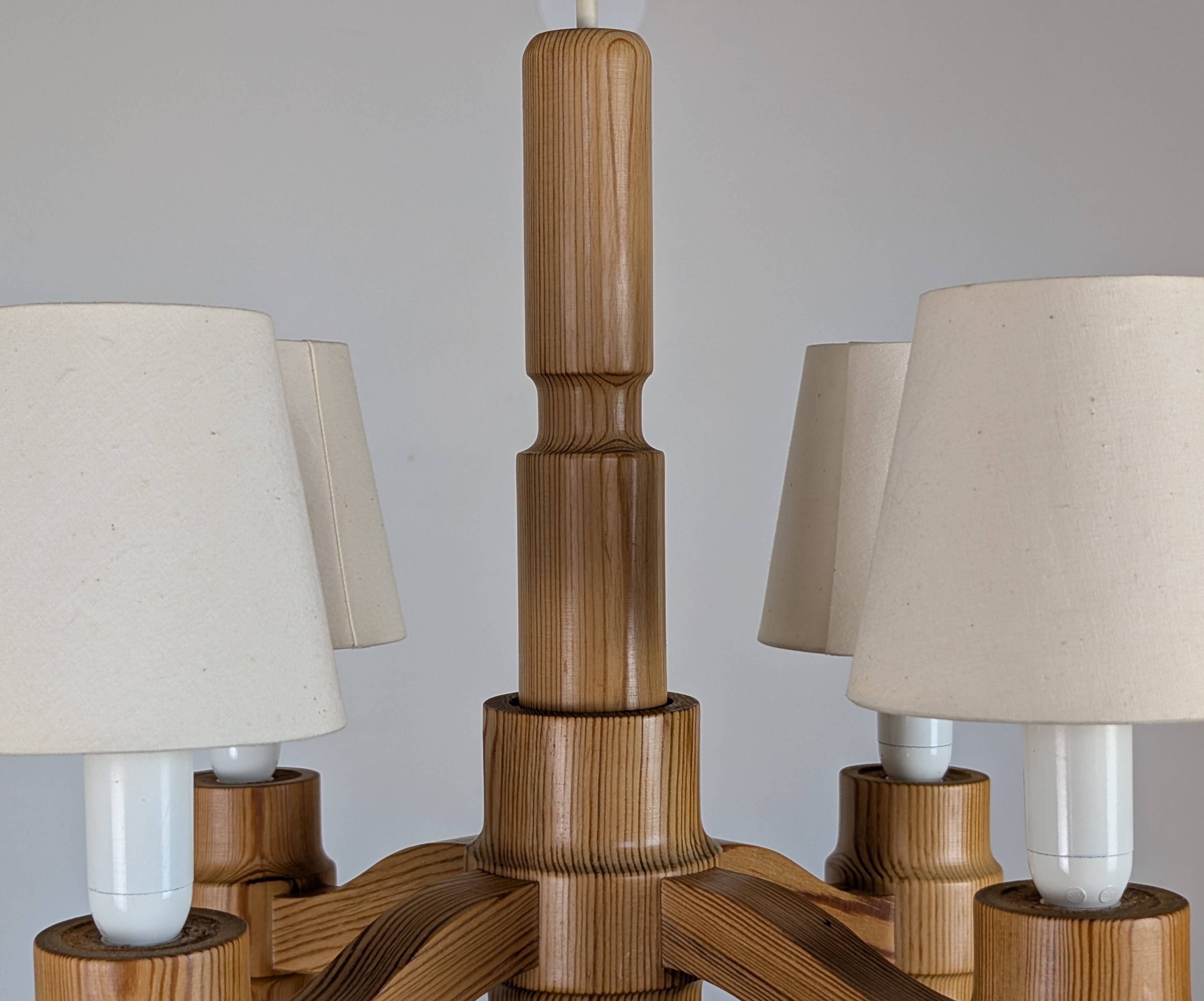 Pine chandelier