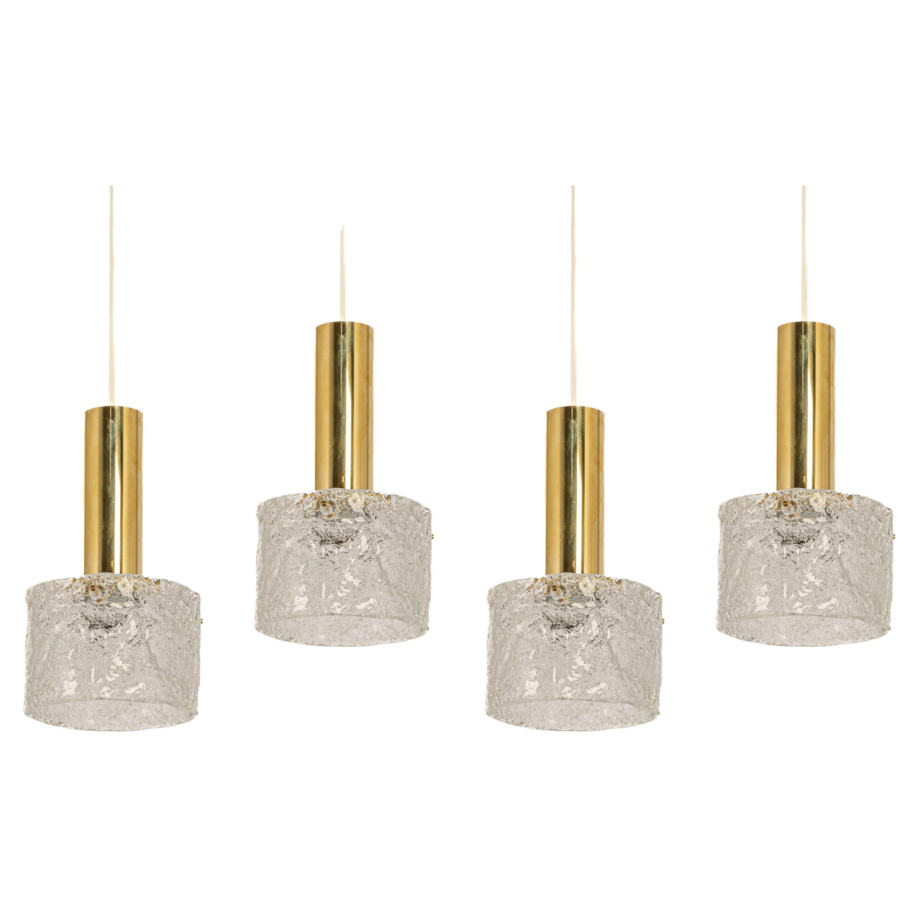 Small Murano pendant by Hillebrand, 1960s