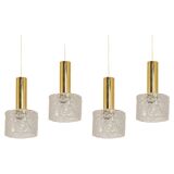 Small Murano pendant by Hillebrand, 1960s