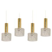 Small Murano pendant by Hillebrand, 1960s