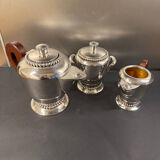 Silver-plated metal coffee service, Art Deco