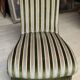 Chauffeuse fauteuil en velours époque Napoléon iii