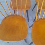 Six vintage chairs