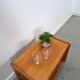Deense teak audio trolley met lade vintage tv meubel