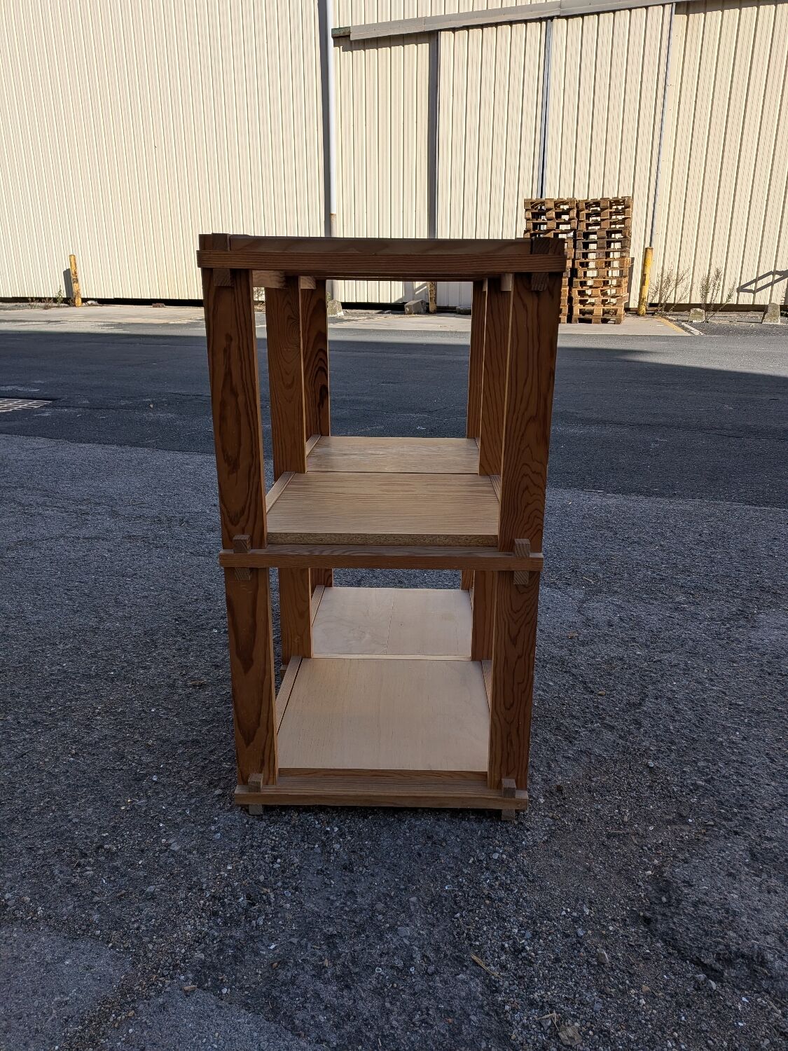 Small pine furniture from the 1970s.