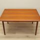 Teak table, Danish design, 1970s, production: Denmark
