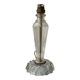 Pied de lampe en verre