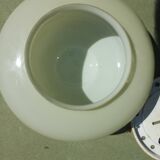 Vintage Opaline Glass Wall Sconce Ceiling Light