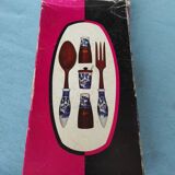 Porcelain salad cutlery