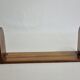 Bookends in fruit wood marquetry