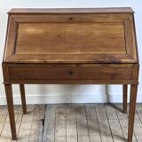 Cherrywood drop-leaf secretary from the late 19th century