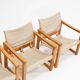 Ensemble de quatre fauteuils Karin Mobring modèle Diana par Ikea en Suède, années 1970