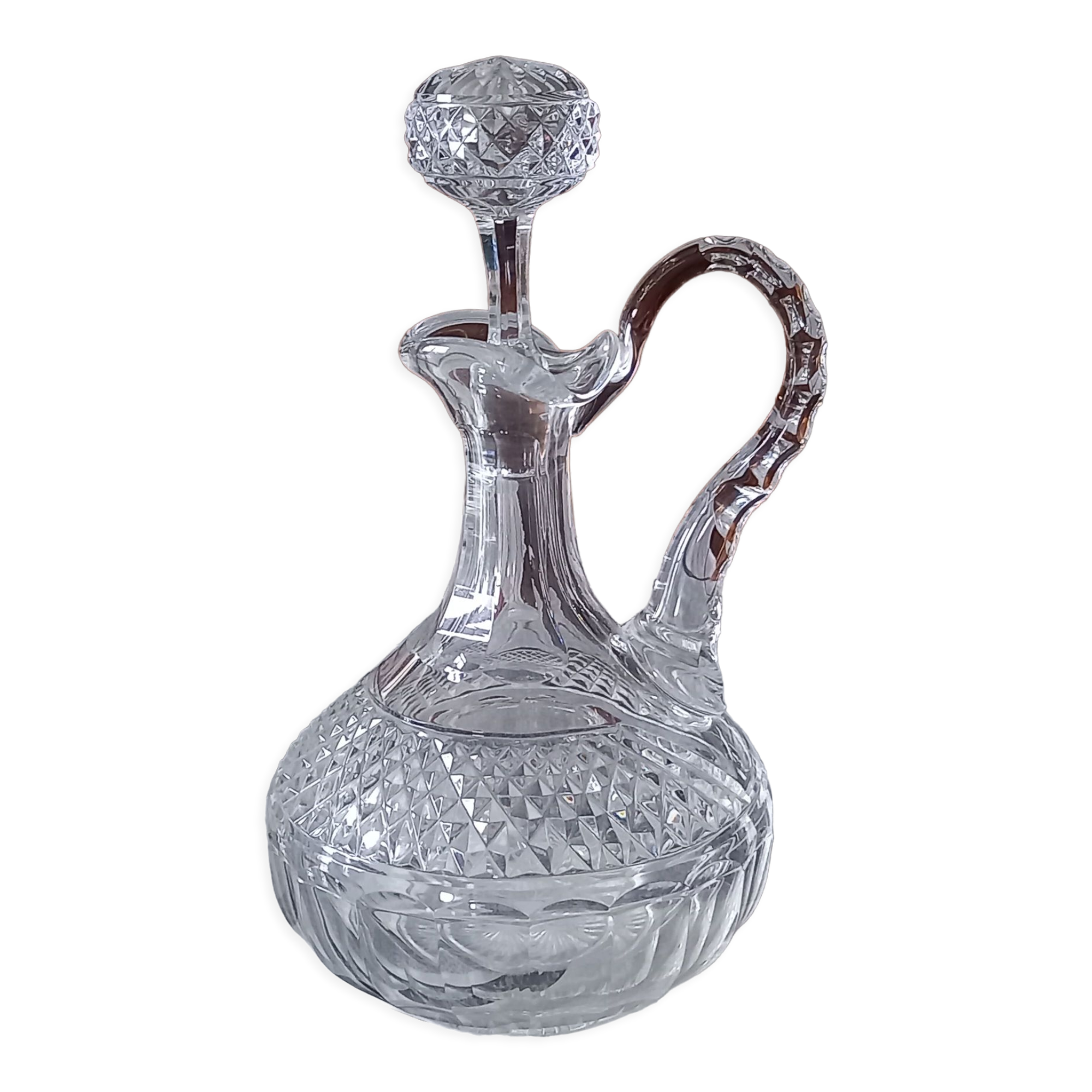 Carafe à décanter en cristal de baccarat