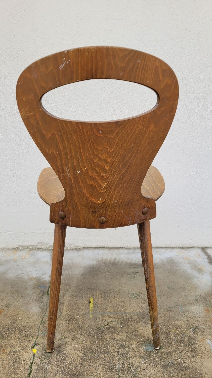 Baumann vintage ant model bistro chair - 1950s
