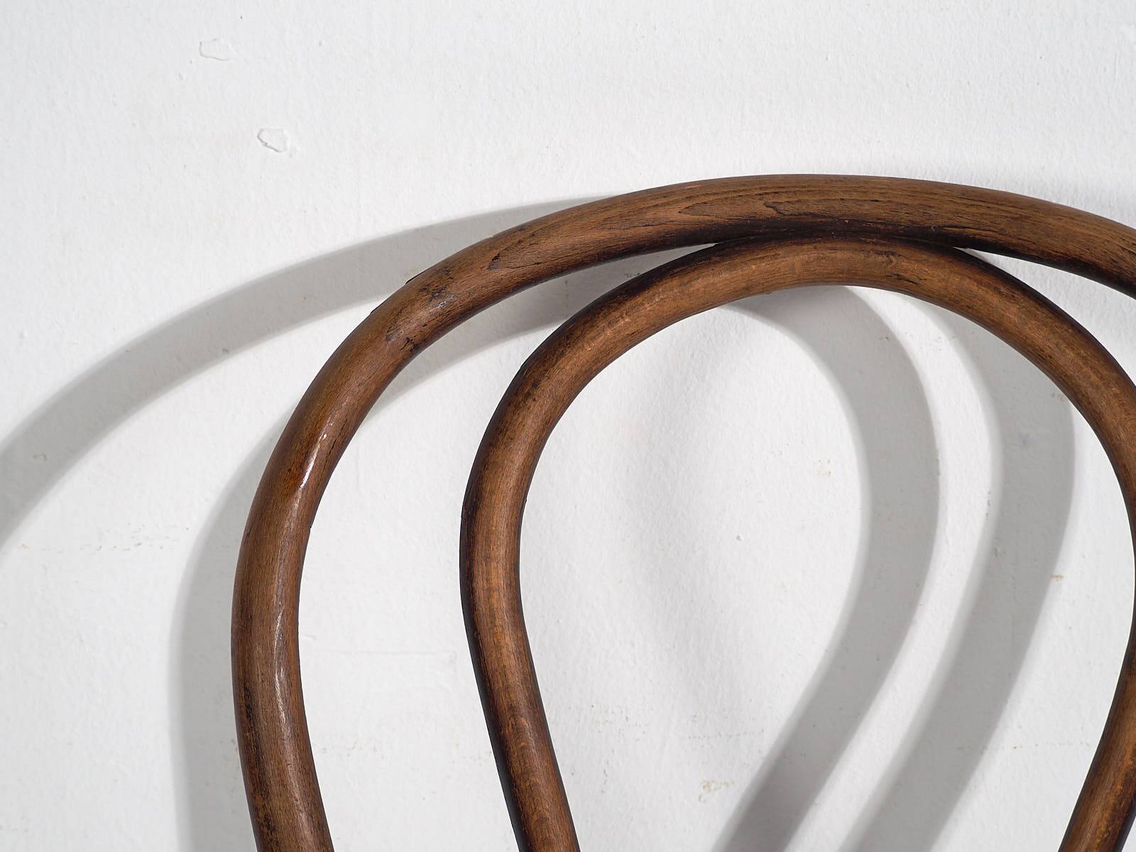 Antique Thonet Chairs No. 18 (c.1930). Set of 4 pieces #10