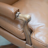 Leather Office Chair from Fior, 1980s